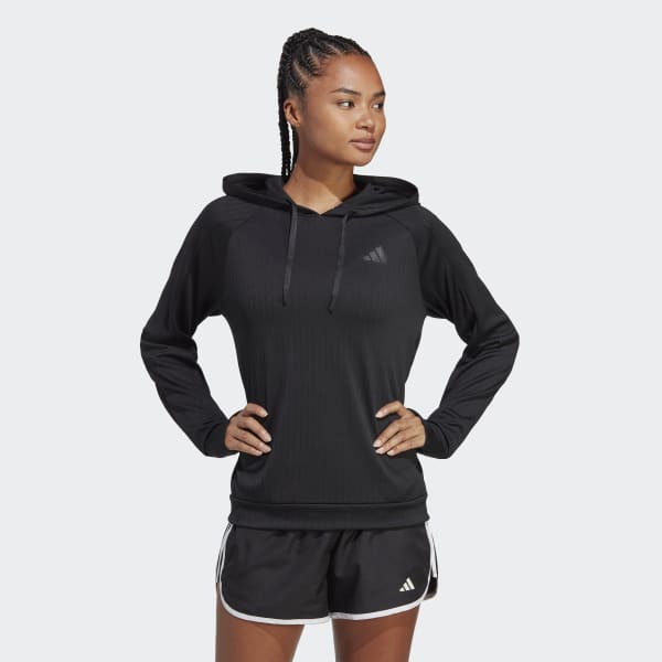 zwart Made to be Remade Running Hoodie