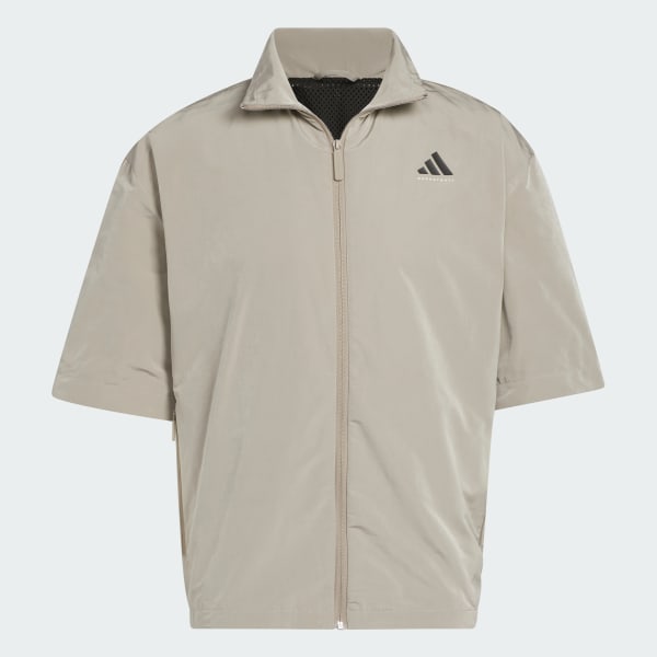 Be Áo Shooting Shirt Khóa Kéo adidas Basketball (Unisex)