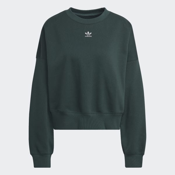 Green Adicolor Essentials Fleece Sweatshirt