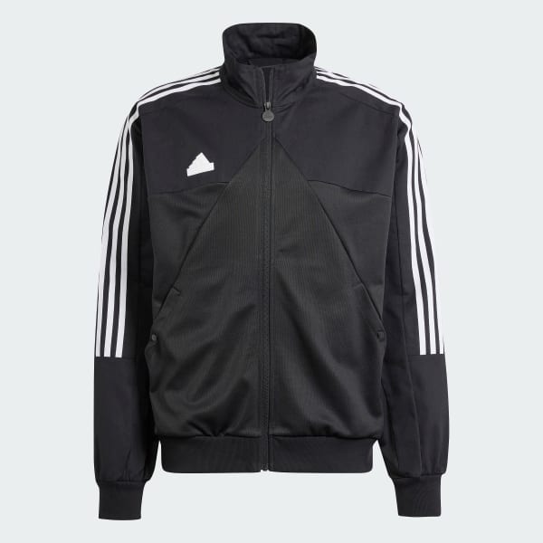 noir Veste de survêtement mélange de matières Tiro