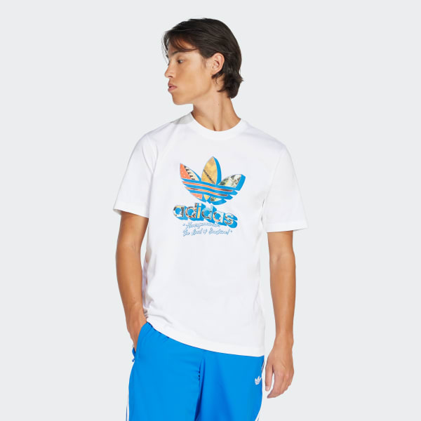 White adidas Originals Tee