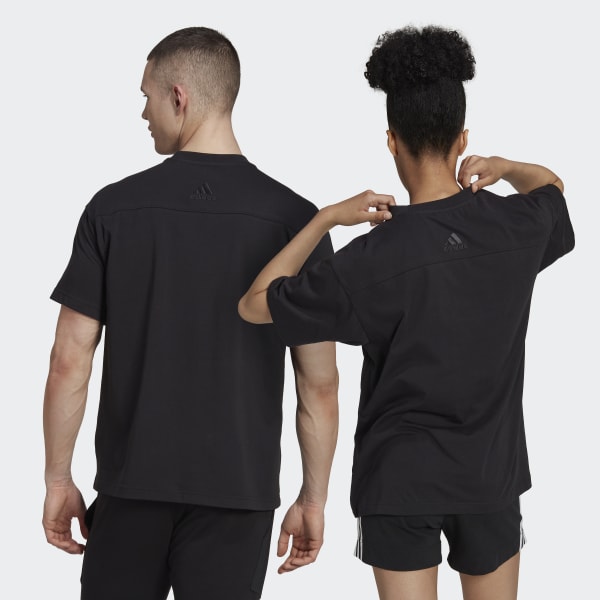 Preto T-shirt Brand Love Essentials (Unissexo)