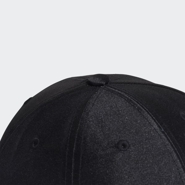 noir Casquette Satin Baseball