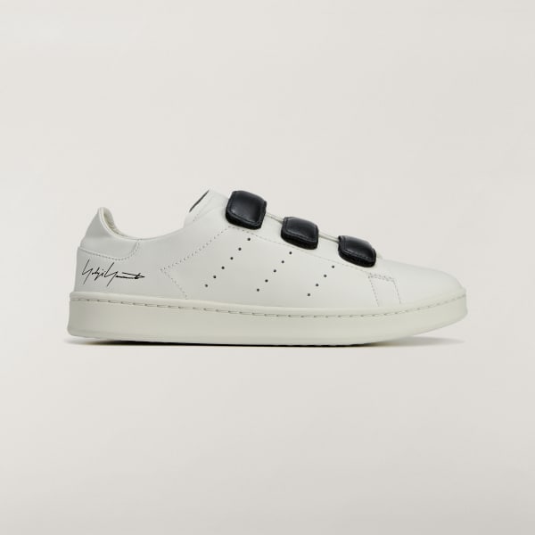 Grey Y-3 Stan Smith Hook-And-Loop