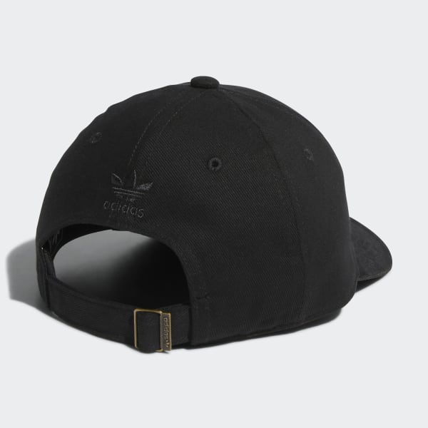 Black Men's Relaxed Resort Strapback