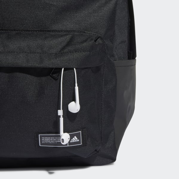 Adidas originals 3 stripe backpack deals