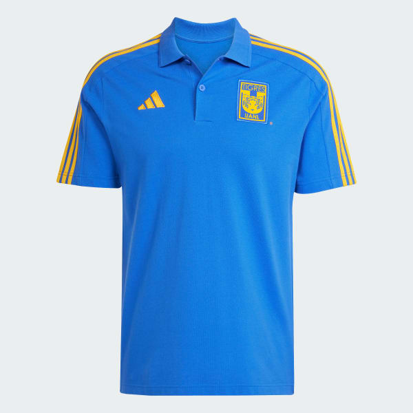 Azul Playera Polo Tigres UANL DNA