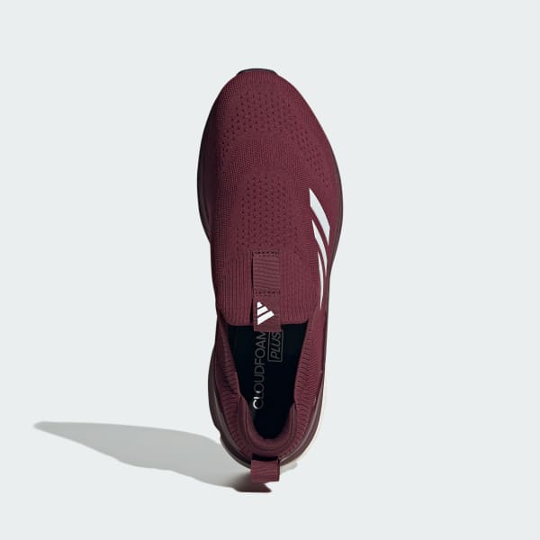 Maroon cloudfoam adidas shop
