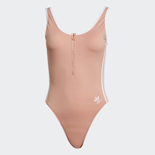 Adidas swimsuit pink online