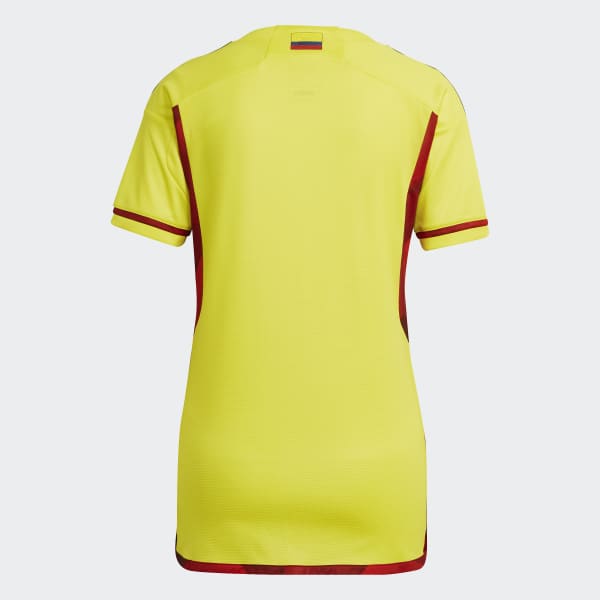 Amarillo Camiseta Uniforme de Local Selección Colombia 22