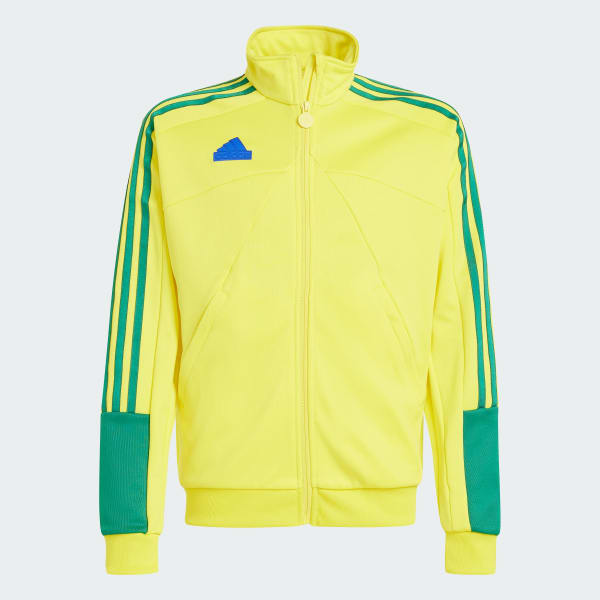 Yellow Tiro Cut 3-Stripes Track Jacket