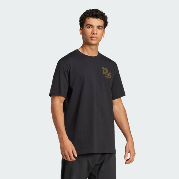 cerná Tričko Real Madrid Heavy Cotton