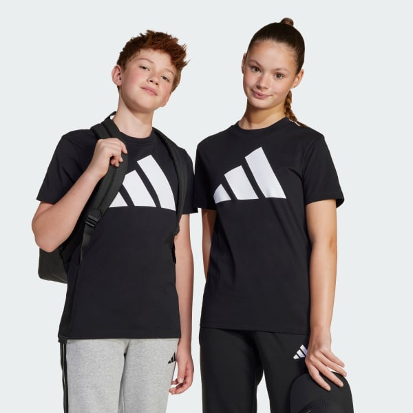 Black Essentials T-Shirt Kids