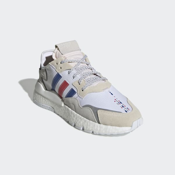 adidas Nite Jogger Shoes - White 