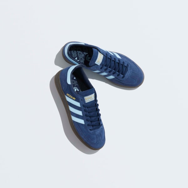 【超美品】adidas ネイビー/ライトブルー/ハンドボール スペツィアル 10%OFF クーポン発行中！！】adidas handball spezial