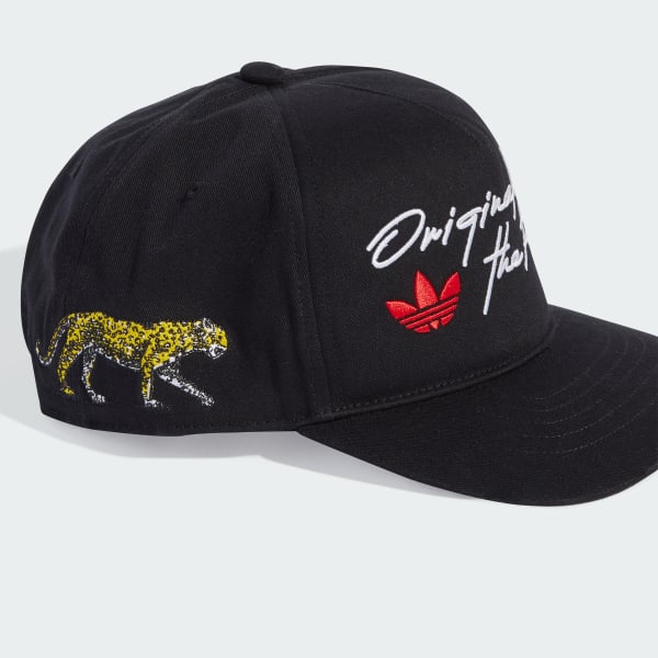 สีดำ หมวกแก๊ปพิมพ์ลาย