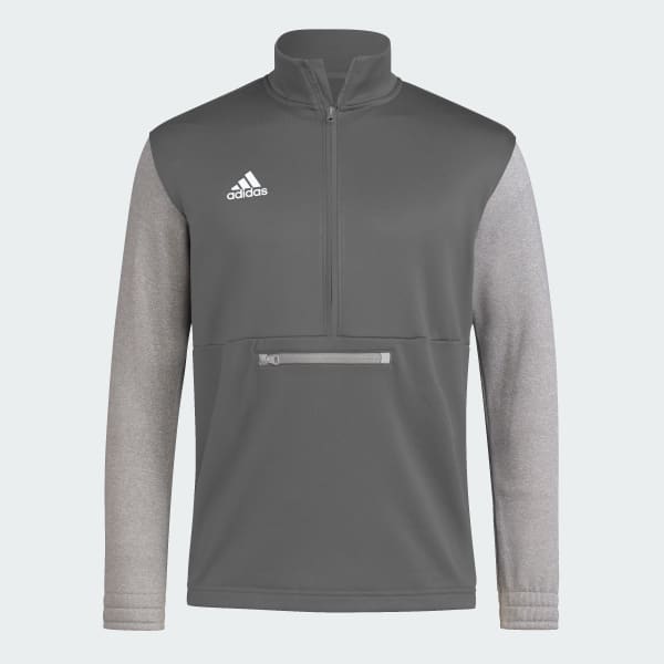 adidas Team Issue Half Zip Sweatshirt Grey Free Shipping with adiClub adidas US