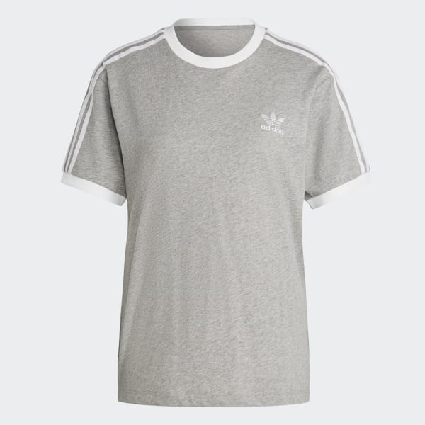 Gris Camiseta Adicolor Classics 3 bandas