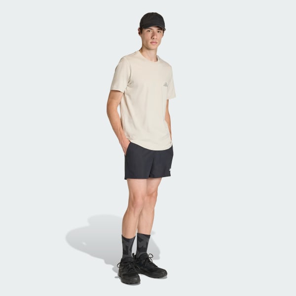 Beige TERREX MOUNTAIN GRAFIK T-SHIRT