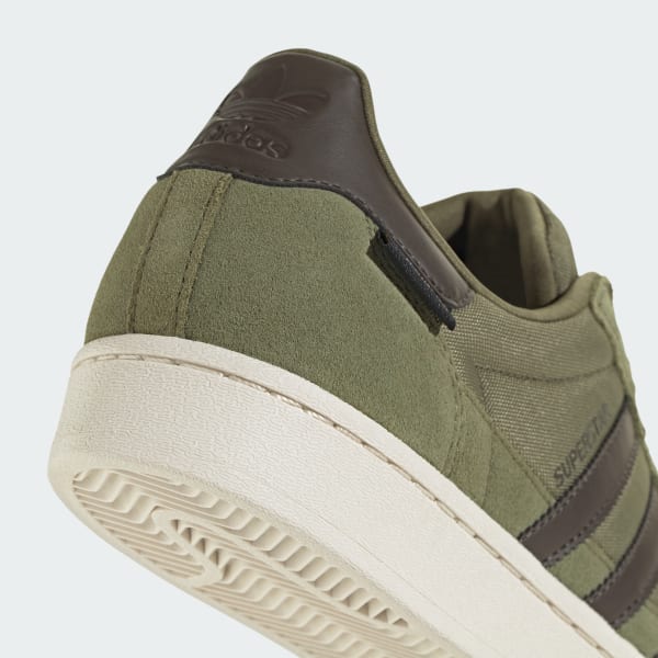 Green suede adidas superstars 2025