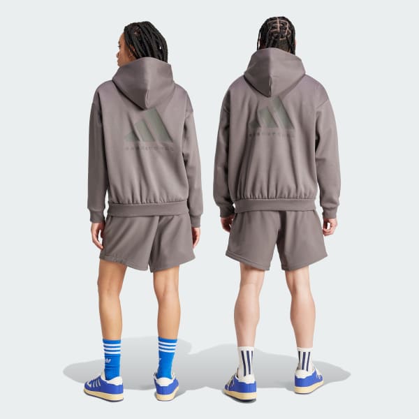 Kahverengi adidas Basketball Woven Şort