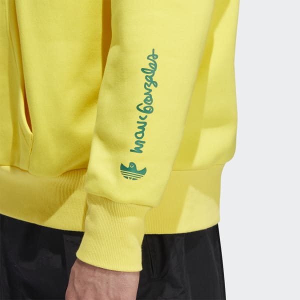 Yellow Shmoofoil Painted Hoodie (Gender Neutral) I7016