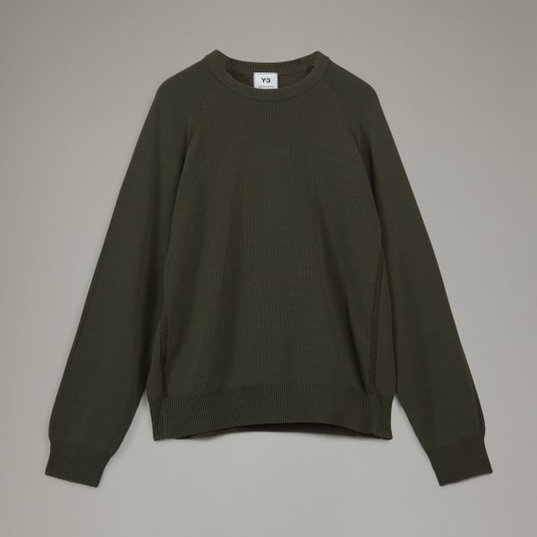 zwart Y-3 Classic Knit Sweater AT135