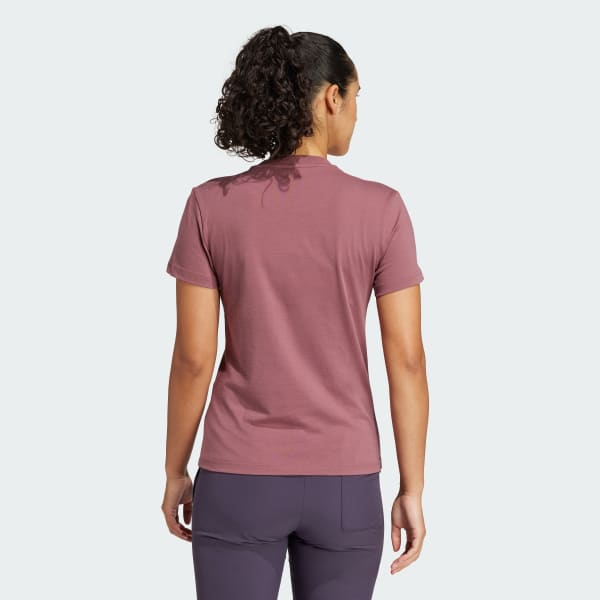 Weinrot TERREX Classic Logo T-Shirt
