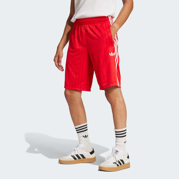 Red Adicolor Shorts