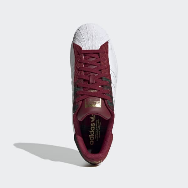 adidas Superstar Shoes - Burgundy 