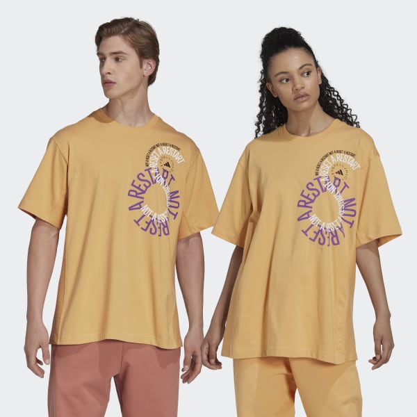 Gul adidas by Stella McCartney T-skjorte (UNISEX) BWC64