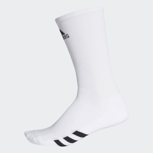 adidas Golf Crew Socks 3 Pairs - White 