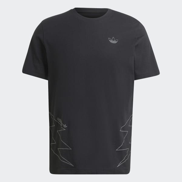 Noir T-shirt SPRT Lightning DJ404