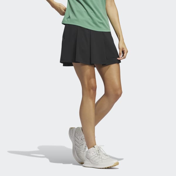 adidas Women's Ultimate365 Tour Pleated Skort - Black | Free