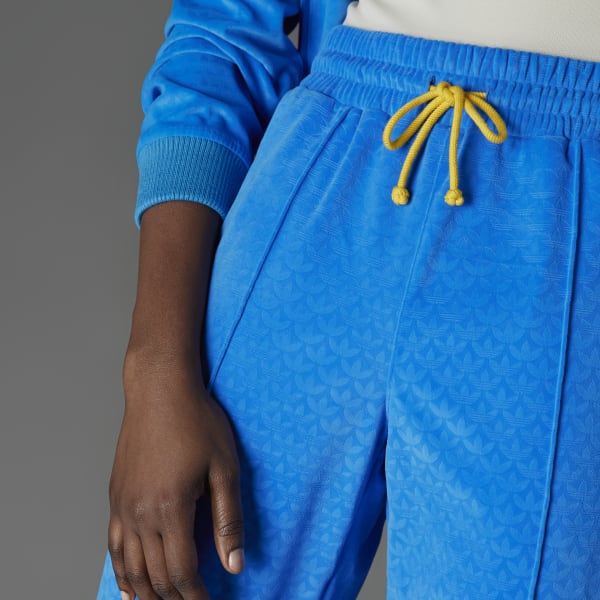 Azul Pantalón Adicolor Heritage Now Velour