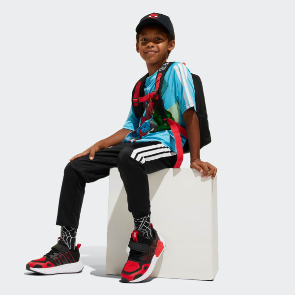 Blue ADIDAS MARVEL SPIDER-MAN T-SHIRT