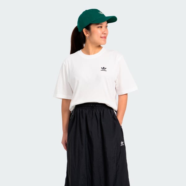 White adidas ESS Tee x Balik Kampung