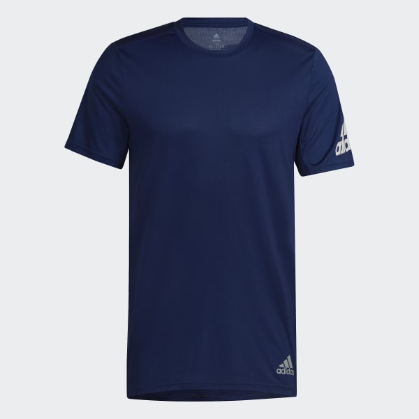 Blauw Run It T-shirt