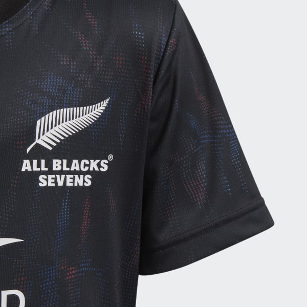 Negro Camiseta primera equipación All Blacks Sevens
