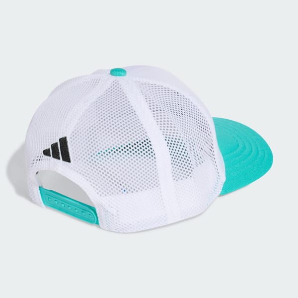 White MERCEDES-AMG PETRONAS FORMULA 1 TEAM DNA FLATBRIM Cap