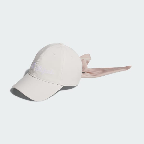Beige Ribbon Cap