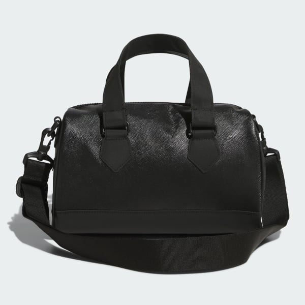 ブラック ユニセックス PU レザー カートバッグ