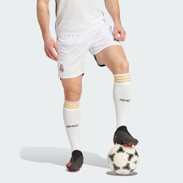 White Real Madrid 23/24 Home Shorts