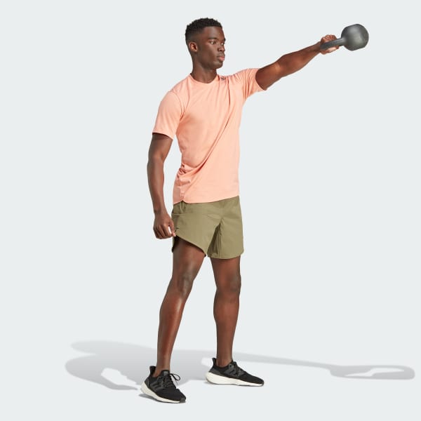 Red Designed for Training Tee