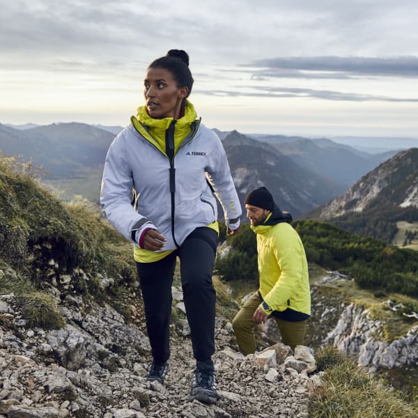 adidas Terrex MYSHELTER GORE-TEX Rain Jacket - Blue | Women's Hiking |  adidas US