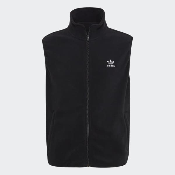 Zwart Adicolor 3-Stripes Fleece Bodywarmer CZ783