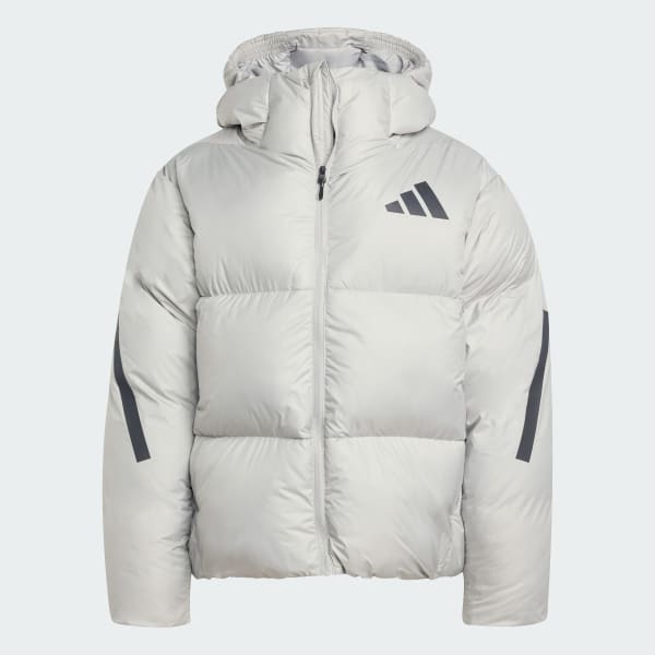 Grey adidas Z.N.E. Puffer Jacket Kids