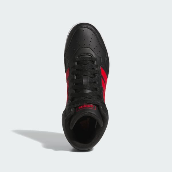 Negro Zapatillas Hoops 4.0 Mid Niños