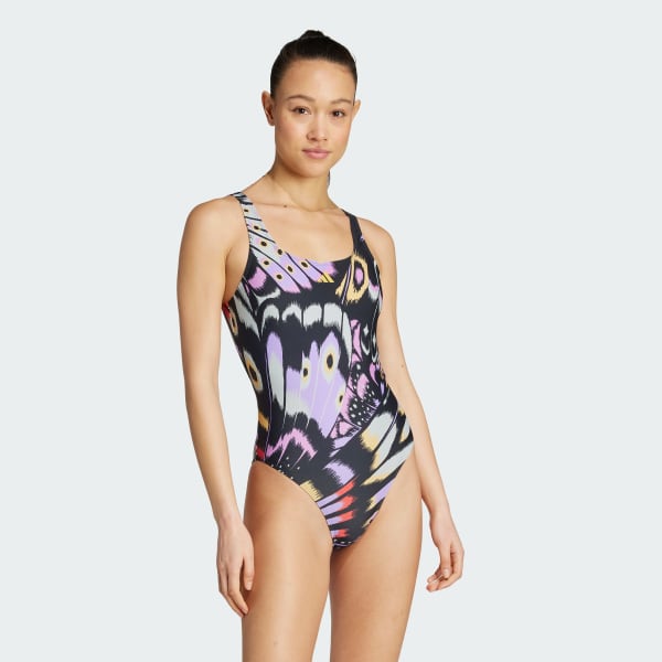 Violeta Bañador adidas x FARM Graphic U-back