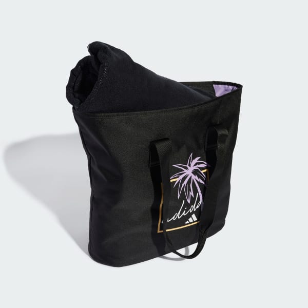 Black adidas Beach Graphic Shopper